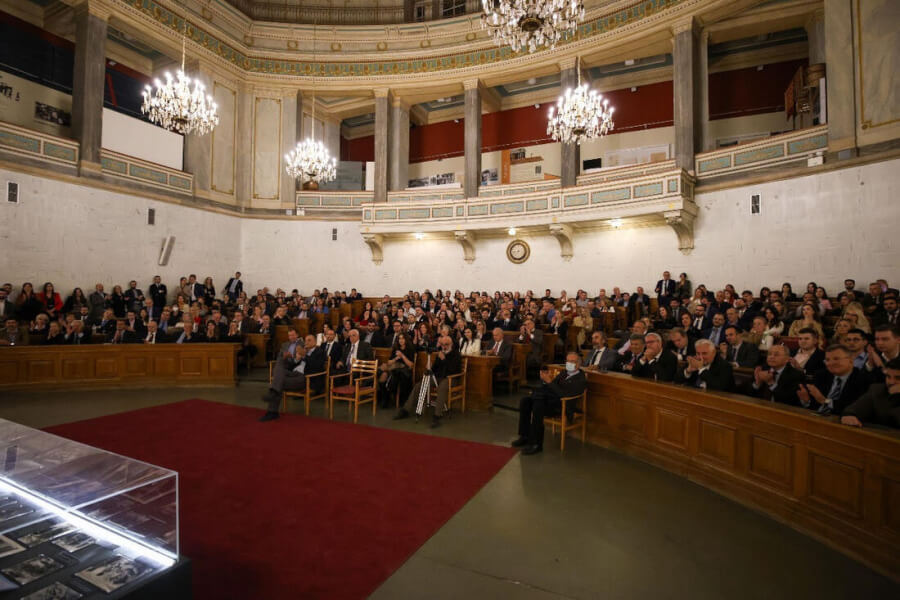 Με πολύ μεγάλη επιτυχία πραγματοποιήθηκε η εκδήλωση της παράταξης μας στην Παλαιά Βουλή για τις αλλαγές στον Κώδικα Δικηγόρων